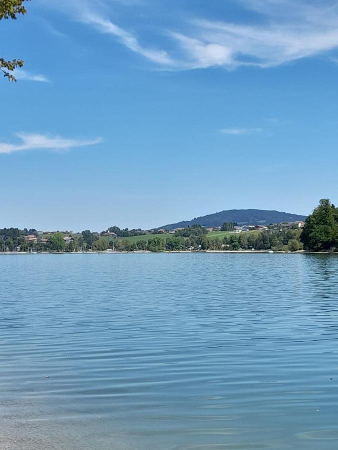 Mobilheim Chalet Bei Georg Seekirchen am Wallersee Ngoại thất bức ảnh